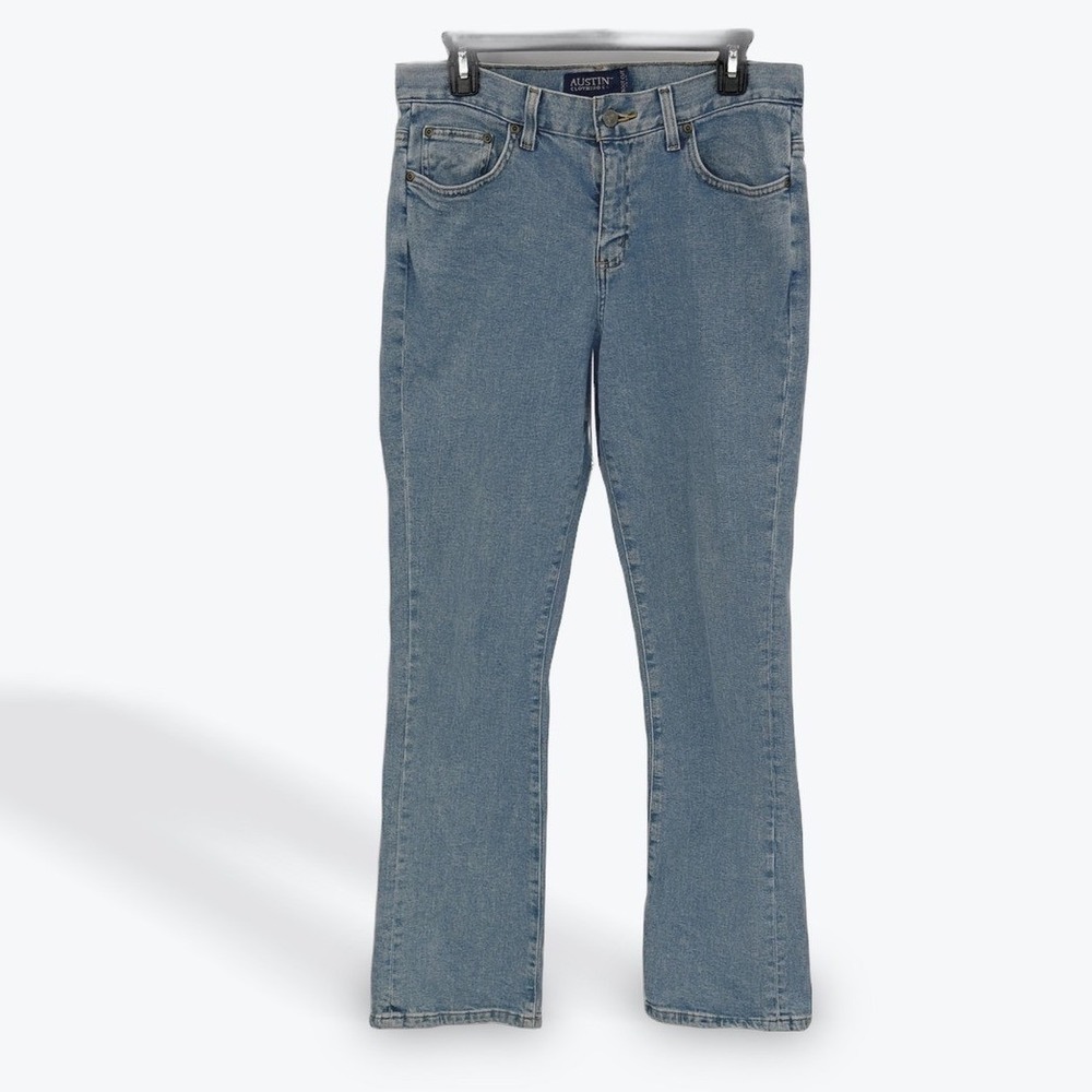 Austin Clothing Co. Boot Cut Jeans Women's Size 10 Light Wash Denim - Picture 1 of 7